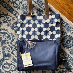 Cloud Island Convertible Fold Over Backpack Baby Bag NWT